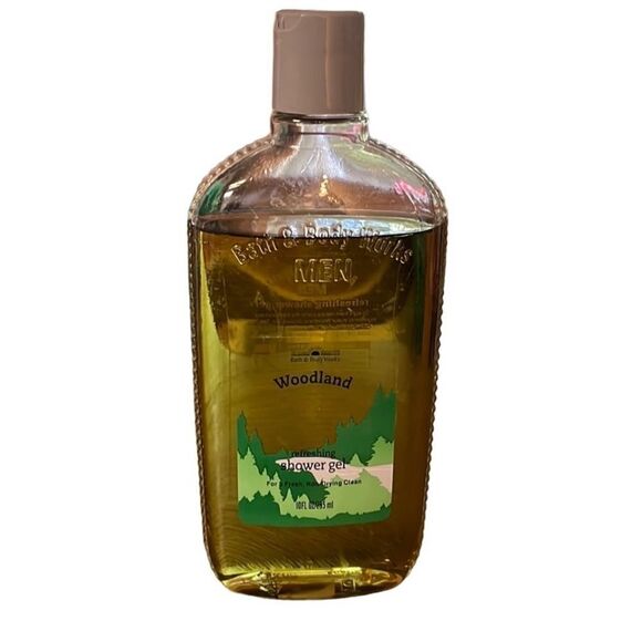Vintage Rare Bath and Bodyworks Woodland Original Formula Mens Body Wash - Picture 1 of 4